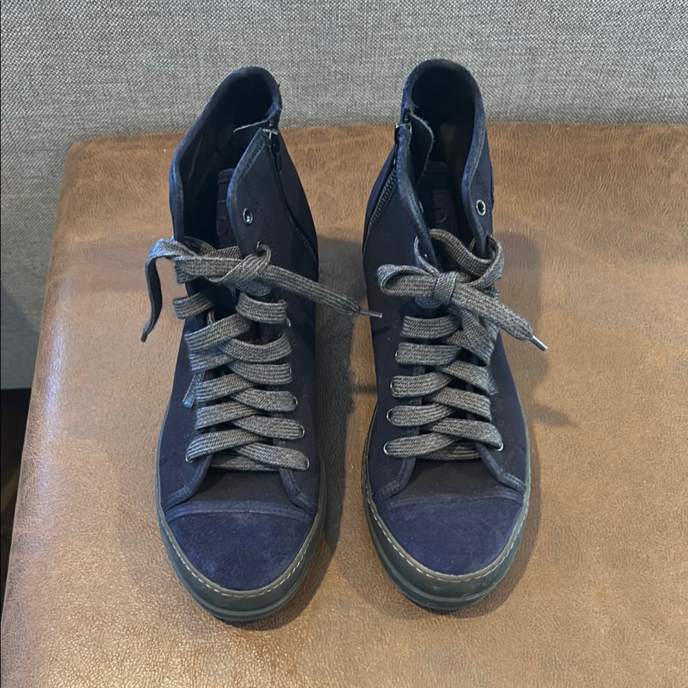 Women’s Rucoline Blue High-Top Sneakers